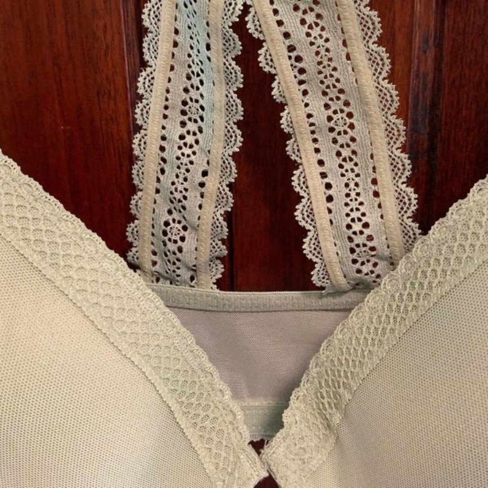 LIGT LINED DEMI RACERBACK BRA KIWI 32DDD - Picture 3 of 8